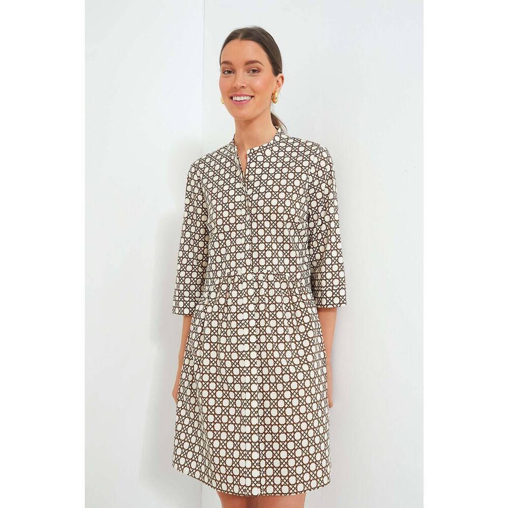 TUCKERNUCK Birch Cane Royal Shirt Dress Size S NWT Retail $188 Tuckernuck